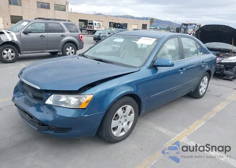 2007 Hyundai Sonata Gls z USA, uszkodzony, nr VIN 5NPET46C87H253103